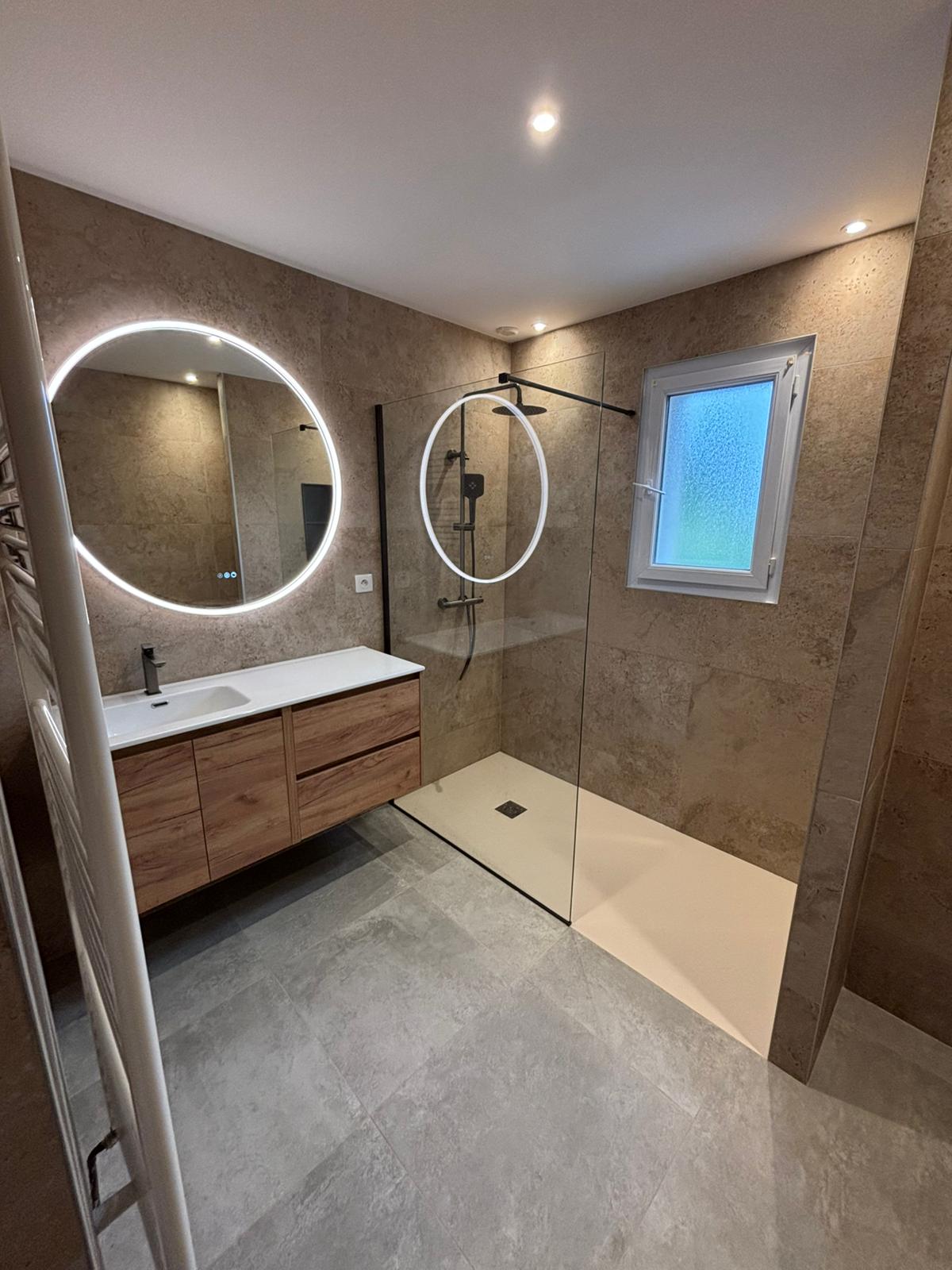 après rénovation salle de bain